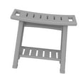 thumbnail image 4 of Esquirla Bathroom Seat SPA Bath Chair Inside Shower Kitchen Garage Shower Bench Stool Gray, 4 of 8