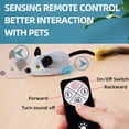 thumbnail image 2 of Up to 60 off PawCasa Cat Toy Simulation Electric Mouse Intelligent Induction Con Remote Wireless, 2 of 7