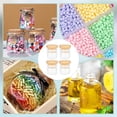 thumbnail image 6 of 10PCS Transparent Glass Bottle with Bamboo Screw Cover 12ml/0.4oz Mini Transparent Glass Bottles for Candy Tea and Other Small Items, 6 of 9