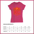 thumbnail image 7 of Kansas Shield T-Shirt Champions Game Day Fantasy Football K.C. Fan Women's Tee, 7 of 7