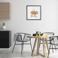 thumbnail image 3 of Stupell Industries Rustic Lodge Because It's Monday Mug Black Framed Giclee Art, 24 x 24, by Joy Hall, 3 of 7