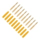 thumbnail image 3 of 10 conectores banana chapados en oro de 2 mm, conectores macho aislados de metal con carcasa para equipos de prueba (amarillo), 3 of 14