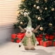 thumbnail image 4 of Adornos navideños, adornos navideños, regalos navideños, decoración navideña, reno de cuatro patas de tela verde, postura de pie, muñeco de reno navideño, muñeco de alce, 4 of 7