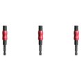 thumbnail image 2 of relayinert Vis Magnétique Embout de Perceuse Changement Réglable pour Support de Tournevis Pivotant avec Noir Rouge 3Ensemble, 2 of 6