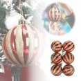 thumbnail image 1 of Set Navideño Colgante Navideño Ambiente Festivo Navidad Set De Decoración Navideña Adornos Navideños Colgante Árbol De Navidad Decoración Para Fiestas Navideñas (6 Piezas), 1 of 6