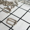 thumbnail image 3 of 100PCS Slide Belt Connection Roller Buckles Bag Strap Adjustable Metal Pin Buckles for Backpack Suitcase Clothes(Silver), 3 of 8