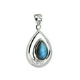 thumbnail image 2 of Yo Treasure Women Labradorite Necklace 925 Sterling Silver Chain Pendant Gifts for Birthday, 2 of 8
