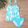 thumbnail image 5 of Haivin Women's Printed Tankini Swimsuit with Wide Straps, Quick-Dry Two-Piece for Beach and Vacation, 5 of 5