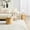 Natural, variant on Kevinplus 2 PCS Coffee Table, Burl Wood Veneer Coffee Table, Sintered Stone Tabletop Table with Sturdy Pedestal for Living Room,Office,Walnut