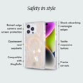 thumbnail image 3 of COCOMII Rectangle for iPhone 16 Pro Max Case, Natural Real Mother of Pearl, 3 of 6