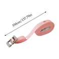 thumbnail image 3 of Portable Adjustable Clothesline, No Drill Clothes Hanger, Multi Hook System for Indoor Outdoor Use, Travel-Friendly Storage Solution, Roll-Up Design, 3 of 7