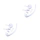 thumbnail image 2 of Eigraketly Tubo de esnórquel de silicona profesional ergonómico Flexible hombres mujeres reutilizable lavable tubos de esnórquel para nadar bajo el agua Type3 NO3 Eigraketly CBP283528, 2 of 5