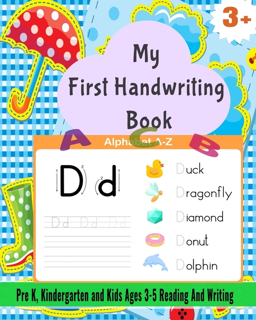 My First Handwriting Book Alphabet Tracing, Letter Tracing Book
