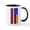 White/Black Inside, variant on CafePress - Rainbow Flag - 11 oz Ceramic Mug - Novelty Coffee Tea Cup