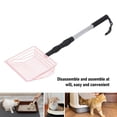 thumbnail image 3 of Large Chicken Poop Scooper, Adjustable Length Long Handheld Non Stick Cat Litter Sifter Sifting Shovel for Chicken Coop Cat, 3 of 7