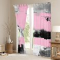 thumbnail image 3 of Manfei Boys Girls Oil Painting Black Out Curtains,Abstract Artwork Curtains Pack of 2 (42x63 Each),Graffiti Splash Bedroom Curtains,Microfiber Bedroom Decor, 3 of 6