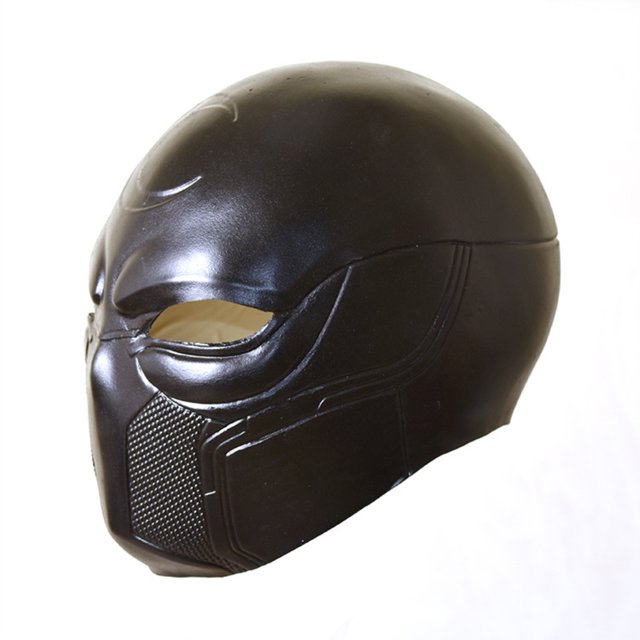 Figura de película Caballero cara cubierta suave látex Caballero Cosplay cara cubierta sombreros Halloween Caballero vestir disfraz accesorios decoración de fiesta