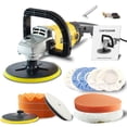 thumbnail image 1 of Rotatory Car Polisher 180mm Disc Orbital Electric Polishing Machine M14 High Power 6 Variable Speed Paint Care Tool ,Easy to Use, 1 of 5
