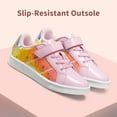 thumbnail image 3 of Dream Pairs Girls Sneakers Toddler Little Kids Tennis School Walking Shoes SDFS2210K PINK Size 4T, 3 of 5
