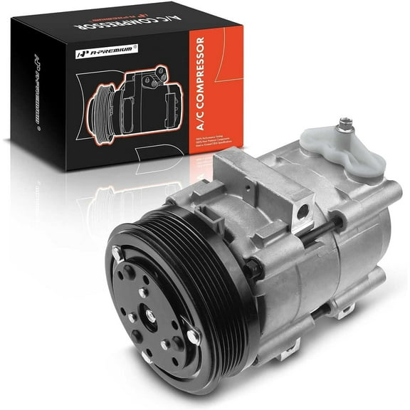 A-Premium A/C Compressor with Clutch Compatible with Ford Escape 2001-2007 & Mazda Tribute 2001-2006, Replace# 58145