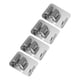 thumbnail image 4 of Soporte para escoba y fregona con gancho, soporte para escoba y fregona plateado de 4 piezas, diseño revolucionario, 4 of 8