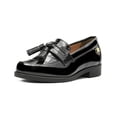 thumbnail image 3 of Mocasin Infantil Formal Elegante Salamandra Charol Negro negro 19, 3 of 6
