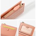 thumbnail image 3 of Small Purses for Women Fashion Stone Pattern Girls Wallet Thin and Light Card Holder Organizer (Blue), 3 of 6