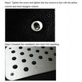 thumbnail image 3 of Aluminium Car Floor Carpet Mat Patch Cover Non-slip Heel Foot Pedal Plate Sheet, 3 of 5