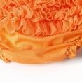 thumbnail image 5 of Yindaity Baby Diaper Covers for Girls Baby Girls Diaper Covers Bloomer Mesh Ruffled Tiered Bloomers Elastic Briefs Cute Cotton Baby Girl Shorts(Orange,6-15 Months), 5 of 6