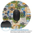 thumbnail image 4 of Disketp Construction Machinery1 Small Mouse Pad 7.9x7.9 Inches,Washable Round Mousepad For Office Laptop Computer,Non-Slip Rubber Base Mouse Pads For Wireless Mouse, 4 of 8