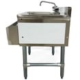 thumbnail image 4 of NSF Utility Sink,24''x23''x33'' Free Standing Kitchen Sink, Compartment Bar Sink with Faucet, 4 of 12