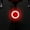 Round - red light, variant on Bicycle Tail Light with USB Charging, High Brightness LED, Multiple Modes, Waterproof Design for Night Riding