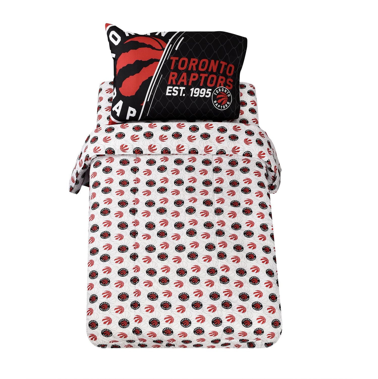NBA Toronto Raptors 4-Piece Twin Bedding Set