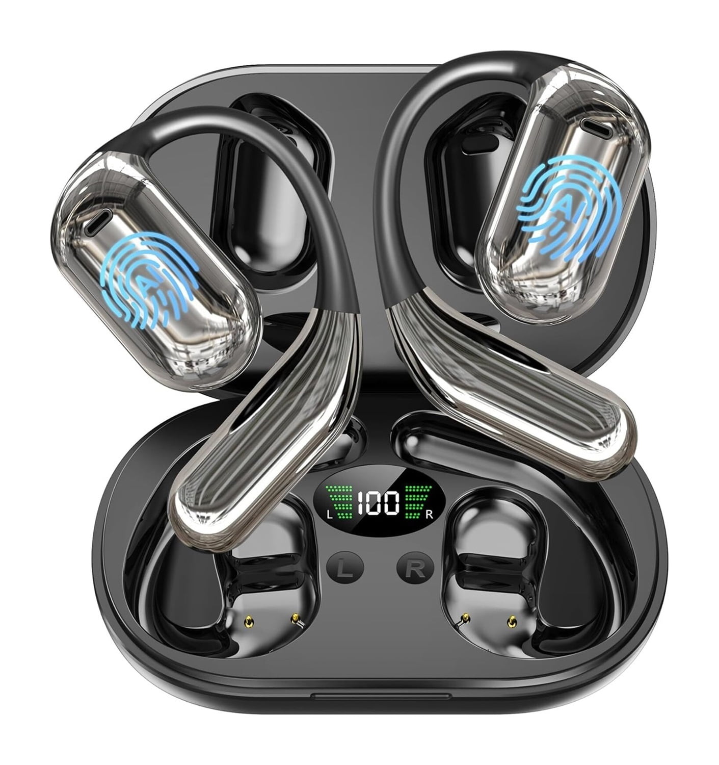 Talkbuds Vylaras Ai – Auricolari Traduttore Realtime 144 Lingue, Cancellazione Del Rumore, Bluetooth 5.4, IPX5, Battery 200mAh