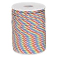 thumbnail image 1 of Cuerda Paracord Uxcell 330lb, 4mm 7 hebras, carrete de cordón para camping, hamaca, senderismo, color arcoíris, 30m, 1 of 6