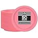 thumbnail image 3 of Hanna K. Signature Collection Assiette en Plastique, 50 Assiettes, 9 Pouces, Rose, 3 of 4