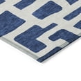 thumbnail image 4 of Addison Rugs Chantille Indoor/Outdoor Transitional Lines Navy Washable Rectangle Rug, 8' x 10', 4 of 6