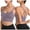 Purple, variant on Womens Y Back Sports Bras Spaghetti Straps Racerback Padded Yoga Bra(Brown,L)