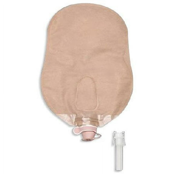 New Image Urostomy Pouch Two-Piece System 9 Inch Length 2-1/4 Stoma Pre-Cut, 18903 - BOX OF 10