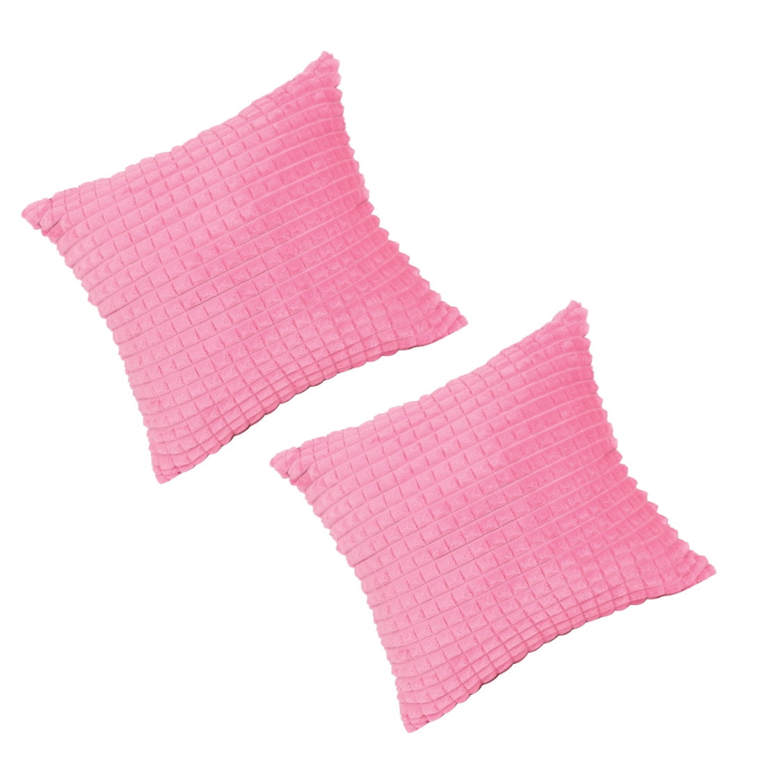 Pack Of 2 Faux Fur Plush Throw Pillow Cover Fluffy Cushion Cover