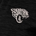 thumbnail image 2 of Women's Antigua  Heather Black Jacksonville Jaguars Layout V-Neck Polo, 2 of 2