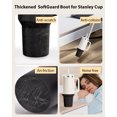 thumbnail image 5 of YASLIM 40oz Cup Boot Non-Slip Bottom Protector, Anti-Scratch Bottle Sleeve for Tumbler, Black, 5 of 5