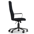 thumbnail image 4 of Simpli Home Foley Adjustable Office Chair in Distressed Blue Faux Leather, 4 of 9