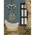 thumbnail image 2 of Ritter, Gina 20x24 White Modern Wood Framed Museum Art Print Titled - Blue Beach Bath III, 2 of 4