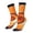 2 Black-1, variant on Vsdgher Orange Rotating Crew Socks for Men & Women, Breathable Casual Athletic Ankle Socks