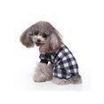 thumbnail image 3 of Dog Flannel Plaid PJs Pajamas Pet Cat Shirt Dress Cute Clothes, 3 of 5