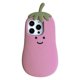 thumbnail image 1 of For iPhone 14 Pro Case Cartoon Smile Eggplant Soft Silicone Phone Cover, 1 of 5