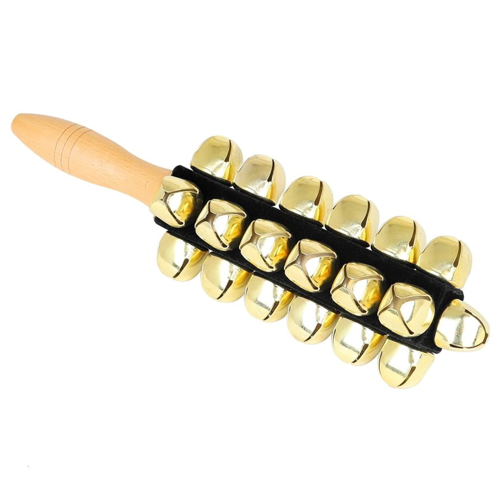 25 Tone Handbell Percussion Instrument For Kids Early Childhood Music Education With Safe Wooden Metal