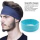 thumbnail image 5 of Qarigey Diadema deportiva para yoga a la moda, banda elástica para el sudor, banda para el sudor, colores surtidos, secado rápido para tenis, Type3 NO3, 5 of 6
