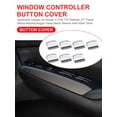 thumbnail image 2 of 7 Uds. Botón elevador ventana cubierta interruptor Control ventanilla coche para x-Trail T32, 2 of 9